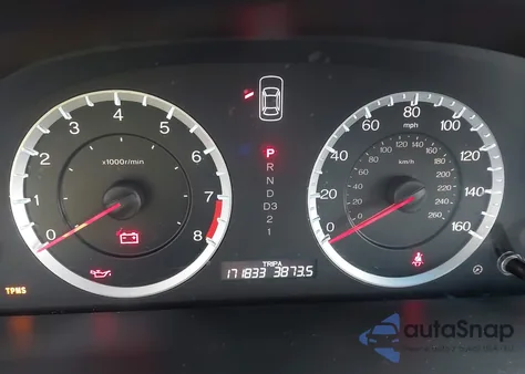 2011 Honda Accord 2.4 Ex-L z USA, uszkodzony, nr VIN 1HGCP2F88BA000408